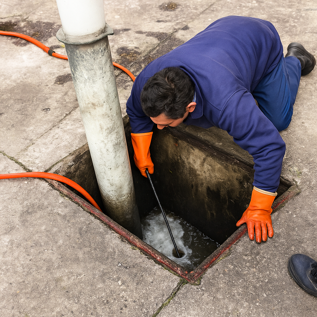 Limpieza de cañerías